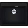 FRANKE - Franke Maris MRG 610-54 Evier à encastrer 59x50cm, avec bonde et siphon gain de place, en Fragranit+, Noir mat + Cache bonde - vignette