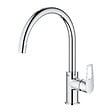 GROHE - Bauloop Mitigeur monocommande évier col de cygne, Chrome (G-31368001) - vignette