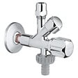 GROHE - Grohe Robinet de réglage double 1/2″, chromé (22036000) - vignette