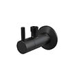 ALCA - Alca Robinet d’équerre avec filtre 1/2"×3/8", Noir-Mat (ARV001-BLACK) - vignette