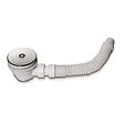 AICA SANITAIRE - AICA receveur de douche blanc 150x80cm rectangulaire, Extra-plat, bac à douche avec le kit de plinthe, 10 pieds, la bonde de receveur et le siphon 90cm - vignette