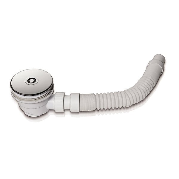 AICA SANITAIRE - AICA receveur de douche blanc 100x100cm carré, Extra-plat, bac à douche avec le kit de plinthe, 10 pieds, la bonde de receveur et le siphon 90cm - large
