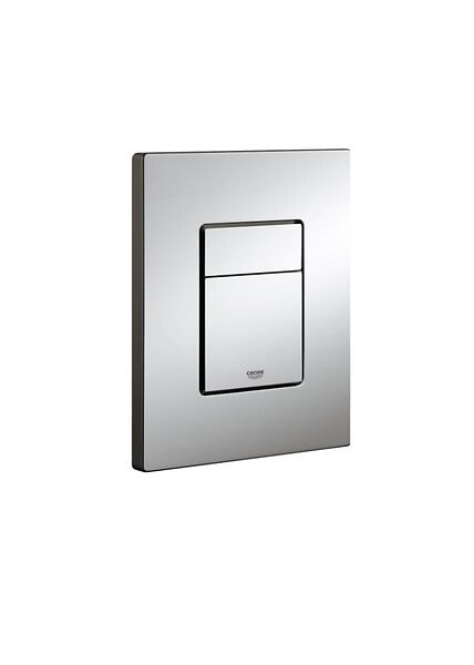 GROHE - Pack WC Bâti Rapid SL Autoportant + Cuvette Vitra S50 + Abattant soft close + Plaque chrome (ProjectS50softclose-1) - large