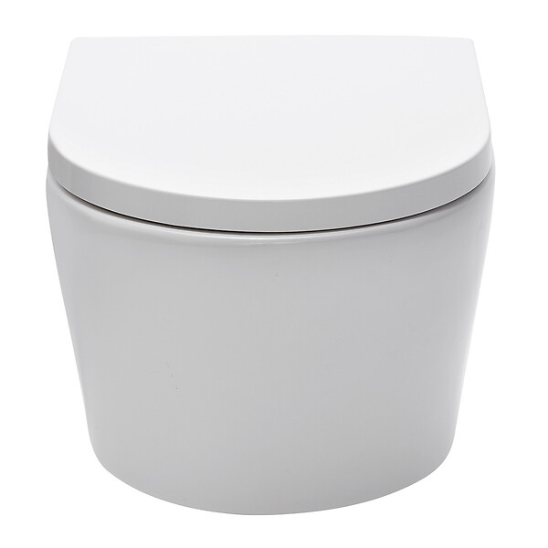 GROHE - Pack WC Rapid SL autoportant + cuvette sans bride SAT, fixations cachées + plaque Skate Air blanche (ProjectSATrimless-3) - large