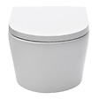 GROHE - Pack WC Rapid SL autoportant + cuvette sans bride SAT, fixations cachées + plaque Skate Air blanche (ProjectSATrimless-3) - vignette