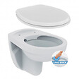 GROHE - Pack WC Rapid SL + cuvette suspendue sans bride Porcher + plaque Grohe Skate Cosmopolitan chrome (RapidSL-PorcherRimless) - vignette