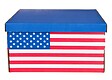 C.FROG - Clementina frog - lot de 2 boites en carton decor usa - vignette