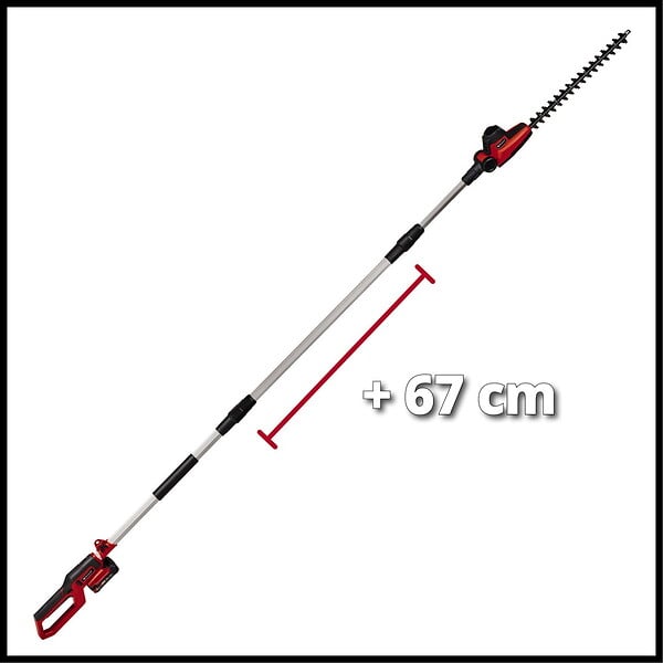 EINHELL - Taille-haie Téléscopique Gc-hh 18/45 Li T-solo - Sans Batterie - large