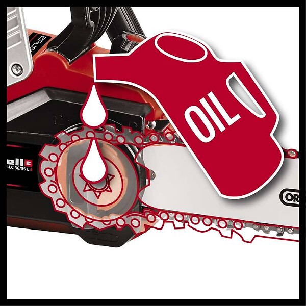 EINHELL - Tronçonneuse sans fil EINHELL 4501780 GP-LC 36/35 Li- Solo Power X-Change(produit seul) - large