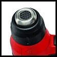 EINHELL - Décapeur thermique sans fil 18V EINHELL TE-HA 18 Li-Solo Power X-Change - Machine nue - vignette