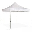 OVIALA - Tente pliante en Aluminium 3x3m blanche - PRO 40 - vignette