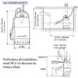 GRUNDFOS - pompe de relevage 240w avec flotteur réglable - unilift cc5 a1 - vignette
