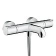 HANSGROHE - Pack Ecostat 1001 CL Mitigeur Thermostatique bain/douche + Set de douche Crometta Vario (13201000-CROMETTA) - vignette