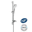 HANSGROHE - Ecostat 1001 CL Pack Mitigeur Thermostatique bain/douche + Set de douche Crometta Vario avec porte-savon (13201000-Crometta2) - vignette