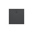 LAUFEN - Laufen Pro Receveur de douche en gel coat Marbond extra-plat carré, évacuation sur le côté 80x80, Anthracite mat H2109500780001 - vignette