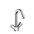 HANSGROHE - Hansgrohe Logis Mélangeur lavabo sans tirette ni vidage, chromé (71221000) - vignette