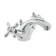 PAFFONI - Paffoni Ricordi Mélangeur de lavabo avec tirette et bonde, Design vintage, Chrome (IR075) - vignette