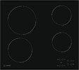 INDESIT - table de cuisson vitrocéramique 60cm 4 feux 6200w noir - ri161c - vignette