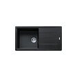 FRANKE - Franke Basis BFG 611-97 Evier 97x50cm avec égouttoir réversible, Fragranit +, Onyx (BFG611-97ON) - vignette