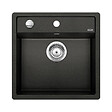 BLANCO - Blanco Evier DALAGO 5 PuraDur en Silgranit avec vidage automatique 51,5x51cm, Noir (525871) - vignette