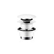 HANSGROHE - Hansgrohe Bonde Push-open pour mitigeurs lavabo et bidet, finition Finishplus, Blanc Mat (50100700) - vignette