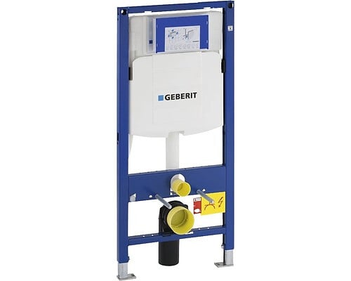 GEBERIT - Duofix UP320 Pack Bâti-support + Plaque de commande Sigma01 Chromé brillant (UP320-Sigma01-E) - large