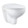 GROHE - Grohe Bau Ceramic WC suspendu sans bride, blanc alpin (39351000/BP) - vignette