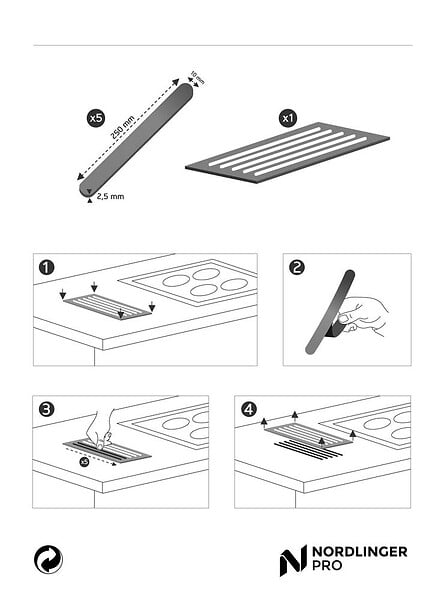CENTRALE BRICO - Top Protect, Baguettes Repose Plat - large