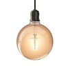 XANLITE - Ampoule Filament LED déco en verre ambré, culot E27, forme G125, puissance 15W, équivalent 100W, flux 1521 lm, lumière blanc très chaud 1800 K - vignette