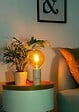 XANLITE - Ampoule Filament LED déco en verre ambré, culot E27, forme G125, puissance 15W, équivalent 100W, flux 1521 lm, lumière blanc très chaud 1800 K - vignette