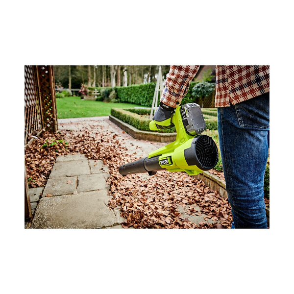 RYOBI - Pack RYOBI Souffleur 18V One+ Turbo jet RY18BLA-0 - 1 Batterie 5.0Ah - 1 Chargeur rapide RC18120-150 - large