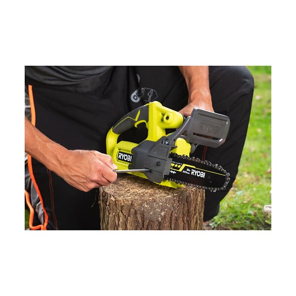 RYOBI - Pack RYOBI Tronçonneuse 18V One+ RY18CS20A-0 - 1 Batterie 5.0Ah - 1 Chargeur rapide RC18120-150 - large