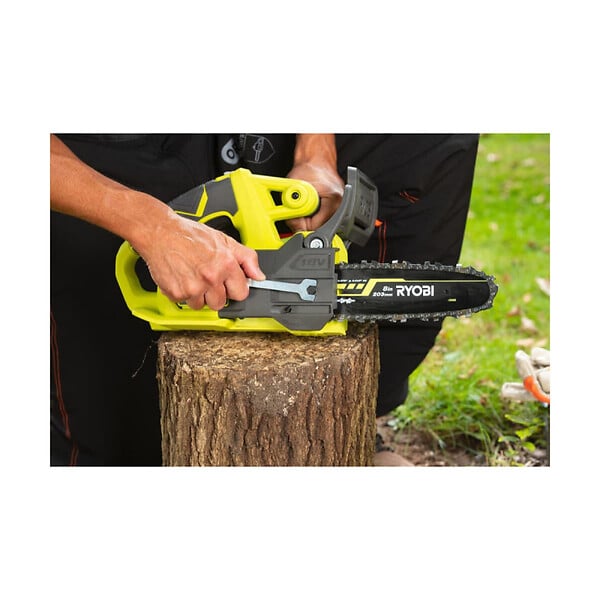 RYOBI - Pack RYOBI Tronçonneuse 18V One+ RY18CS20A-0 - 1 Batterie 5.0Ah - 1 Chargeur rapide RC18120-150 - large