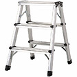 GT MARKET - Escabeau pliable 3 marches en aluminium - vignette