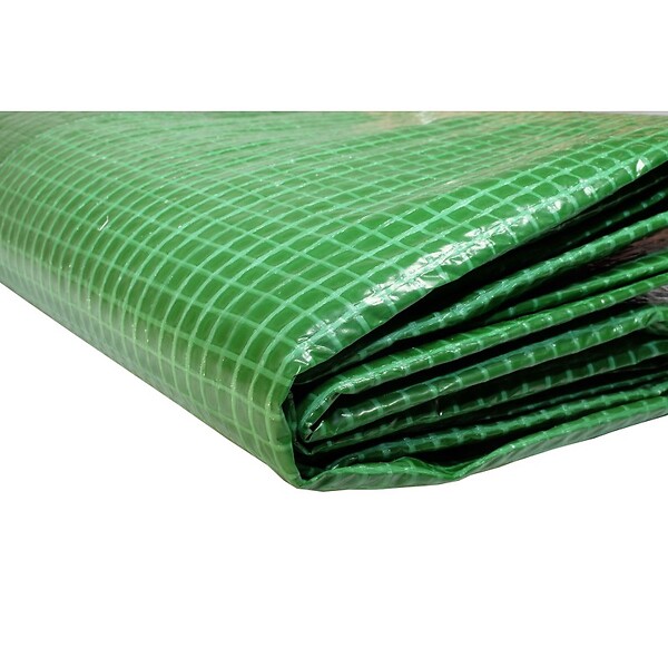 TECPLAST - Toile 4 x 3 m pour pergola et tonnelle VERTE Polyéthylène 170g/m² Poids 2,04kg KZ GARDEN - large