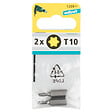 WOLFCRAFT - 2 Embouts Solid. Torx 10 - vignette