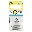WOLFCRAFT - 2 embouts solid TX 20 - vignette