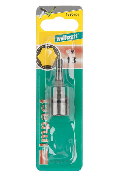 WOLFCRAFT - 1 Douille SW 13. impact 50mm - large