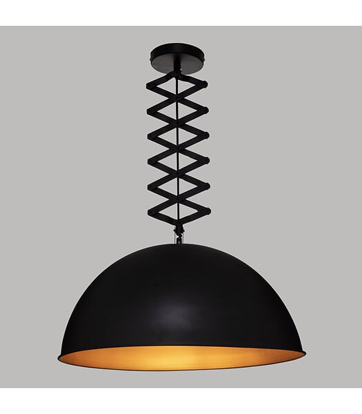 ATMOSPHERA - Luminaire Suspension en Métal Noir déco industrielle D 51 cm - large