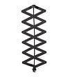 ATMOSPHERA - Luminaire Suspension en Métal Noir déco industrielle D 51 cm - vignette