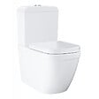 GROHE - Grohe Ceramic Pack WC à poser haut de gamme, alimentation par le dessous (39462000) - vignette