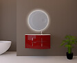 BADENHAUS - Complement sous vasque STING Rouge brillant - vignette