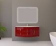 BADENHAUS - Complement sous vasque STING Rouge brillant - vignette