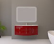 BADENHAUS - Complement sous vasque STING Rouge brillant - vignette