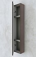 BADENHAUS - Petite armoire avec porte L20x12x100 chene fonce soft - vignette