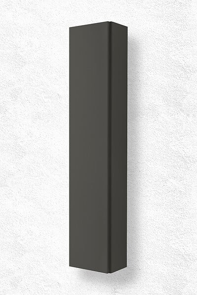 BADENHAUS - Petite armoire avec porte L20x12x100gris taupe mate - large