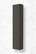 BADENHAUS - Petite armoire avec porte L20x12x100gris taupe mate - vignette