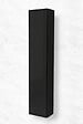BADENHAUS - Petite armoire avec porte L20x12x100 noir brillant - vignette