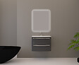 BADENHAUS - Sous vasque STELLA 74cm anthracite - vignette