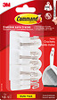 3M - Lot 9 crochets blanc pointe métal standard petit modèle - vignette